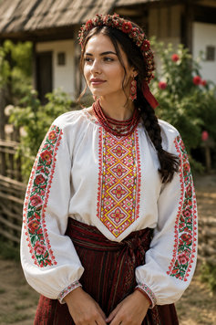 Заготовка для женской вышиванки № 118СЖ 118-СЖ фото
